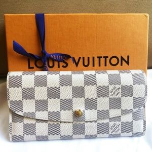 Louis Vuitton Emilie Wallet Azur